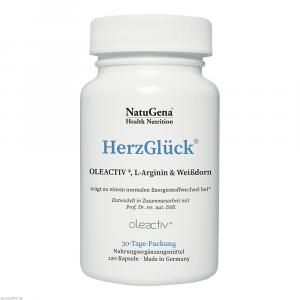 HERZGLÜCK L-Arginin+Weißdorn Kapseln