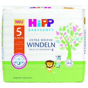 HIPP Babysanft Windeln Junior 11-16kg Gr.5 Carry