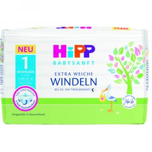HIPP Babysanft Windeln Newborn 2-5kg Gr.1 Vorratsb