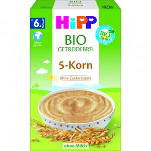 HIPP Bio Getreidebrei 5-Korn ungesüßt