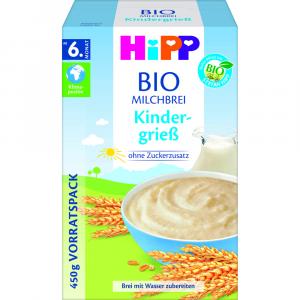 HIPP Bio-Milchbrei Kindergrieß ohne Zuckerzusatz