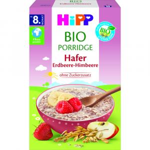 HIPP Bio Porridge Hafer Erdbeere-Himbeere