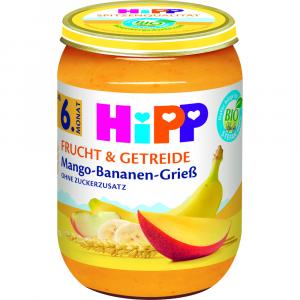HIPP Frucht & Babygrieß Mango-Banane-Grieß