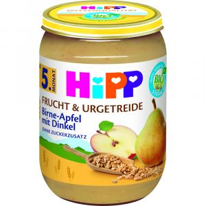 HIPP Frucht & Getreide Birne in Apfel m.Dinkel