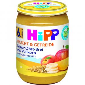 HIPP Frucht & Getreide fein.Obstbrei m.Vollkorn