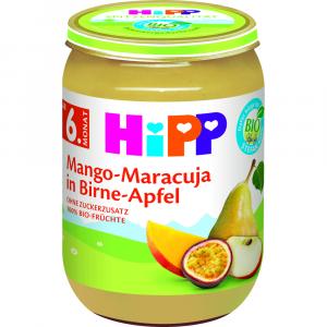 HIPP Mango-Maracuja in Birne-Apfel