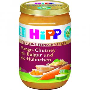 HIPP Menü Mango-Chutney m.Bulgur u.Bio-Hühnchen