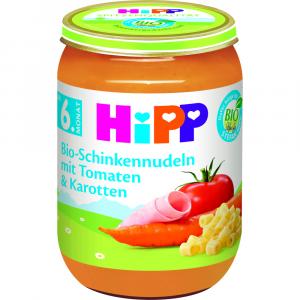HIPP Menü Schinkennudeln m.Tomaten+Karotten n.d.4M
