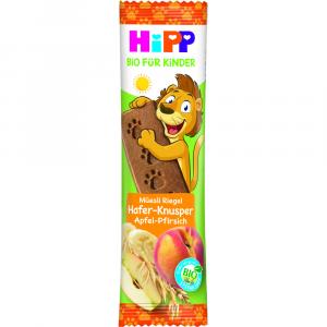HIPP Riegel Löwe Müsli Rieg.HaferKnusp.Apf.Pfi bio