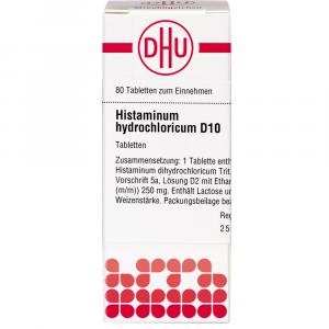 HISTAMINUM hydrochloricum D 10 Tabletten