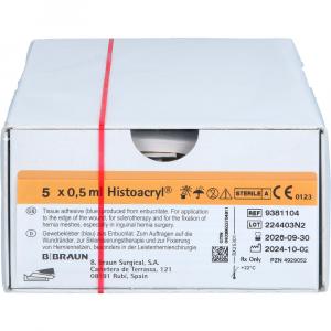 HISTOACRYL Gewebekleber blau Ampullen