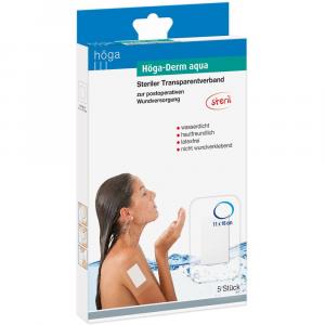HÖGA-DERM aqua ste.Transp.Verb.m.Wundaufl.11x16 cm