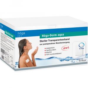 HÖGA-DERM aqua ste.Transp.Verb.m.Wundaufl.9x10 cm
