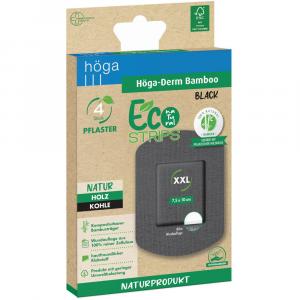 HÖGA-DERM Bamboo black 7,5x10cm Strips Eco natural
