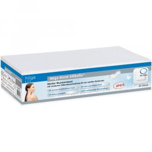 HÖGA-DERM Silikofix steriler Wundverb.3,8x3,8 cm