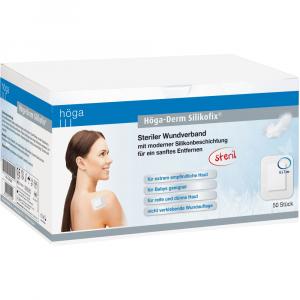 HÖGA-DERM Silikofix steriler Wundverband 6x7 cm