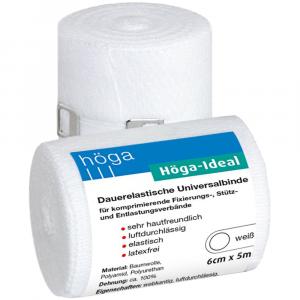 HÖGA-IDEAL Binde 6 cmx5 m weiß