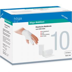 HÖGA-MUBILAST Fixierbinde 10 cmx4 m m.Cellophan