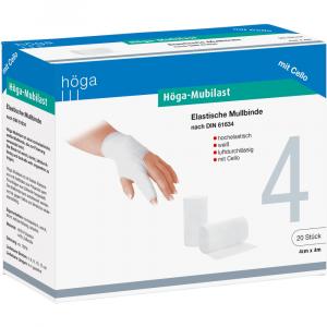 HÖGA-MUBILAST Fixierbinde 4 cmx4 m m.Cellophan