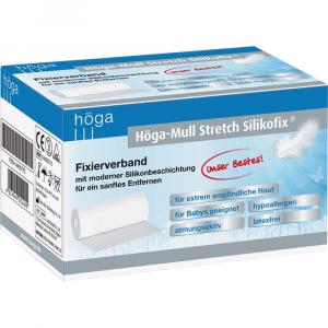 HÖGA-MULL-stretch Silikofix Fixiervlies 10 cmx5 m
