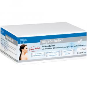 HÖGA-SILIKOFIX Rollenpflast.2,5 cmx5 m