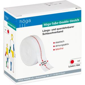 HÖGA-TUBE-Double-Stretch 3,5 cmx10 m rot