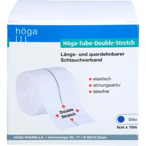 HÖGA-TUBE-Double-Stretch 8 cmx10 m blau