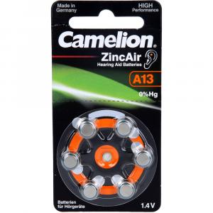 HÖRGERÄTEBATTERIE ZincAir A13 Camelion HÖRGERÄTEBATTERIE ZincAir A13 Camelion