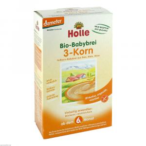HOLLE Bio Babybrei 3 Korn