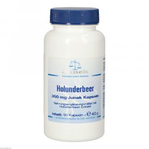 HOLUNDERBEER 350 mg Junek Kapseln