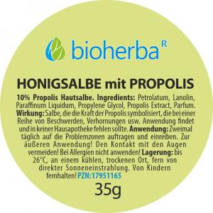HONIGSALBE mit Propolis