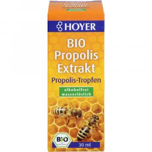 HOYER Propolis Extrakt Bio alkoholfrei wasserlösl.