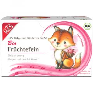 H&S Bio Baby- u.Kindertee Früchtefein Filterbeutel