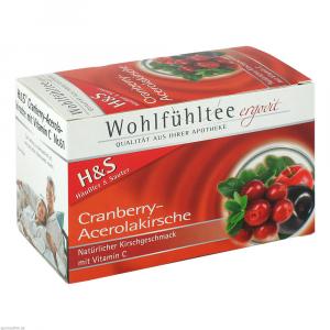 H&S Cranberry Acerolakirsche Filterbeutel
