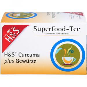 H&S Curcuma plus Gewürze Filterbeutel