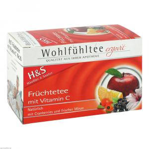 H&S Früchte mit Vitamin C Filterbeutel