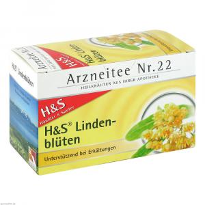 H&S Lindenblüten Tee Filterbeutel