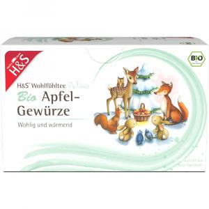H&S Wintertee Bio Apfel-Gewürze Filterbeutel