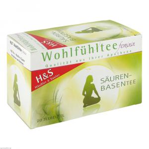 H&S Wohlfühltee feminin Säuren Basen Tee Fbtl.
