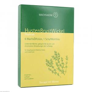 HUSTEN BRUST Wickel Thymian Wachswerk