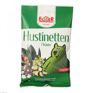 HUSTINETTEN 7 Kräuter Hustenbonbons zuckerfrei