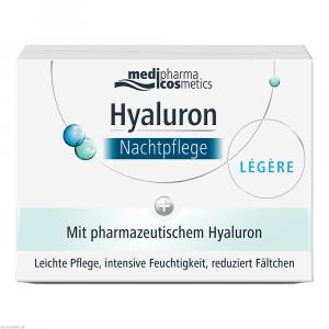 HYALURON NACHTPFLEGE legere Creme im Tiegel