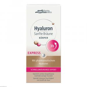 HYALURON SANFTE Bräune Express Körpercreme