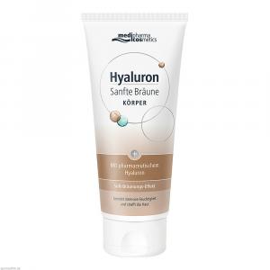 HYALURON SANFTE Bräune Körperpflege Creme