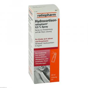 HYDROCORTISON-ratiopharm 0,5% Spray