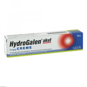 HYDROGALEN akut 5 mg/g Creme