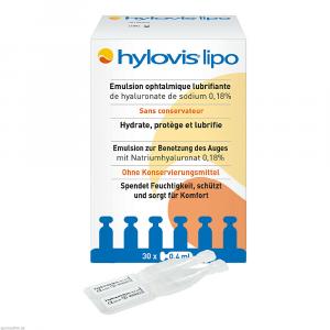 HYLOVIS lipo Augentropfen Einzeldosispipetten