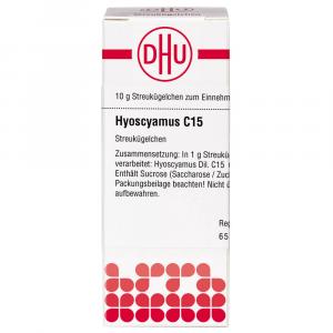HYOSCYAMUS C 15 Globuli Ind.Fert.