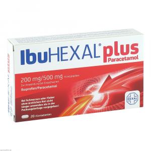 IBUHEXAL plus Paracetamol 200 mg/500 mg Filmtabl.