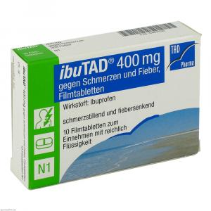 IBUTAD 400 mg gegen Schmerzen und Fieber Filmtabl.